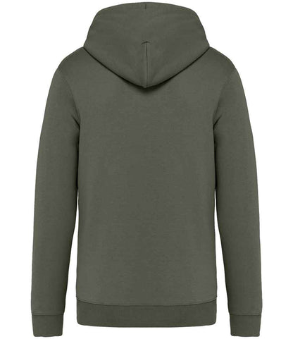 native spirit native spirit unisex full zip hoodie - organic khaki (ns402)