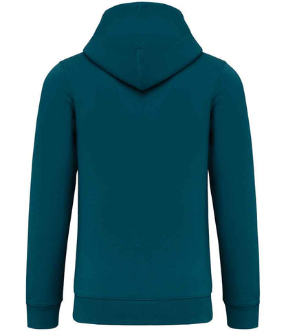 native spirit native spirit unisex full zip hoodie - peacock green (ns402)