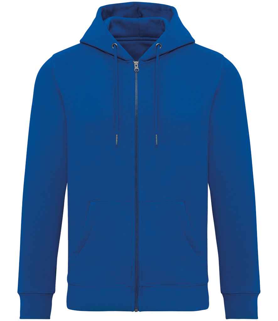 native spirit native spirit unisex full zip hoodie - sea blue (ns402)