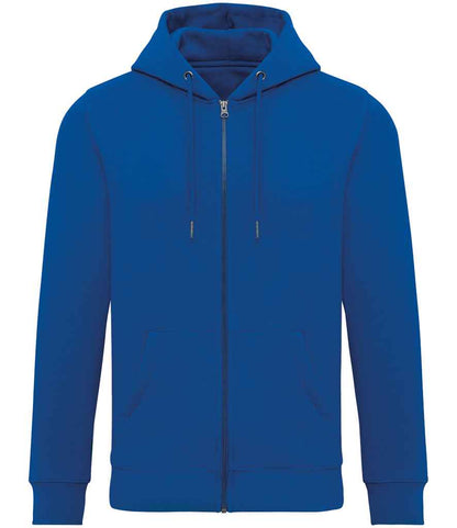 native spirit native spirit unisex full zip hoodie - sea blue (ns402)