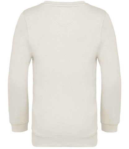 native spirit native spirit kids crew neck sweatshirt - ivory (ns403)