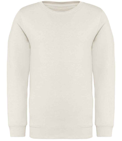 native spirit native spirit kids crew neck sweatshirt - ivory (ns403)