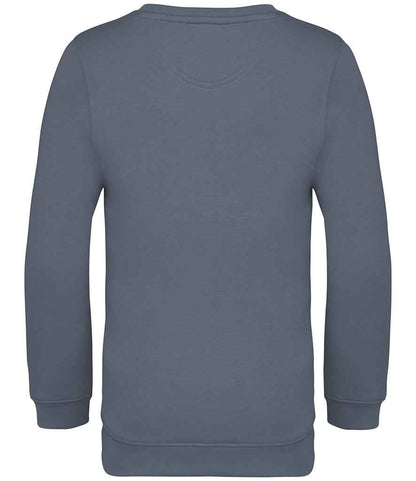 native spirit native spirit kids crew neck sweatshirt - mineral grey (ns403)