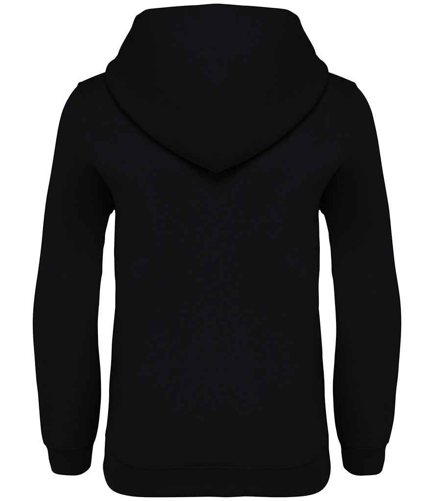 native spirit native spirit kids hooded sweatshirt - black (ns404)