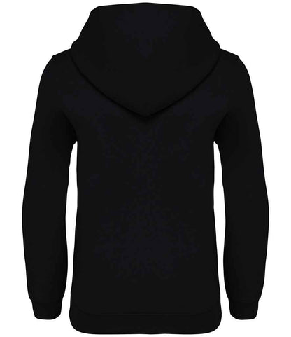 native spirit native spirit kids hooded sweatshirt - black (ns404)