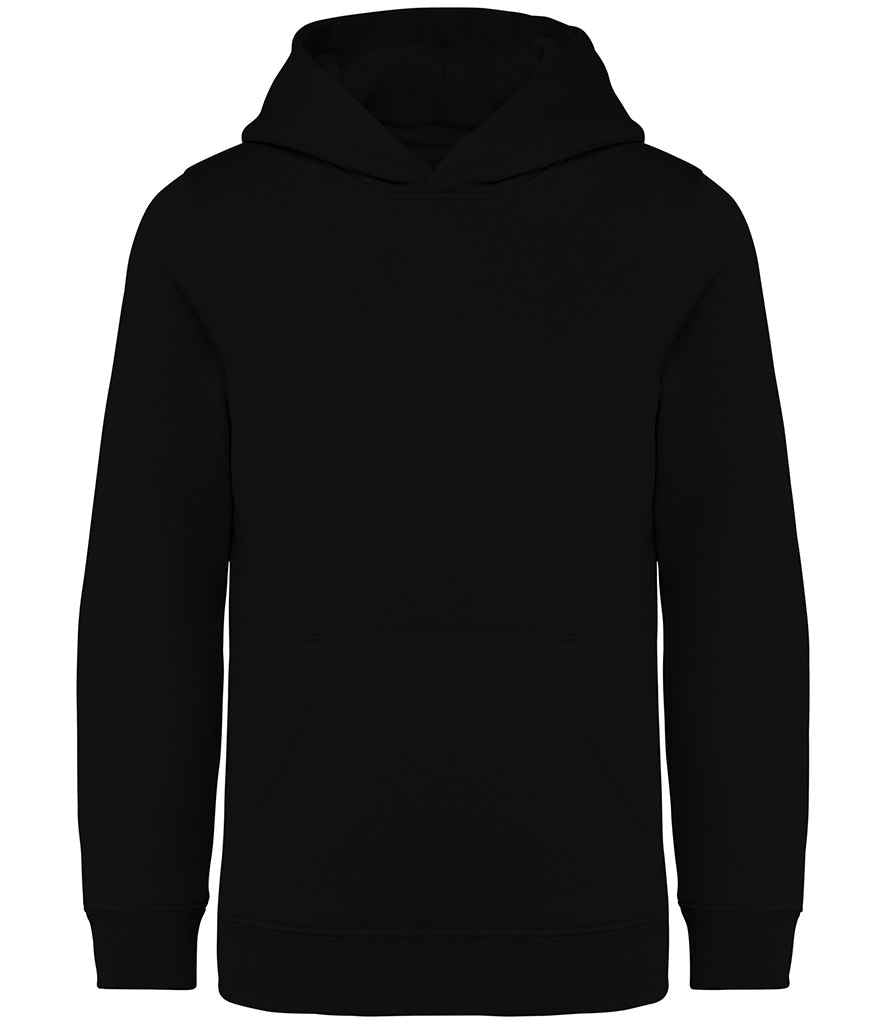 native spirit native spirit kids hooded sweatshirt - black (ns404)