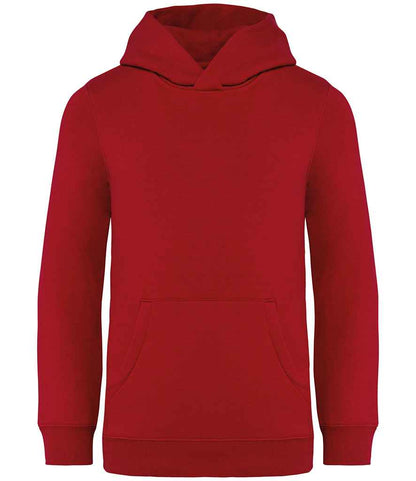 native spirit native spirit kids hooded sweatshirt - hibiscus red (ns404)
