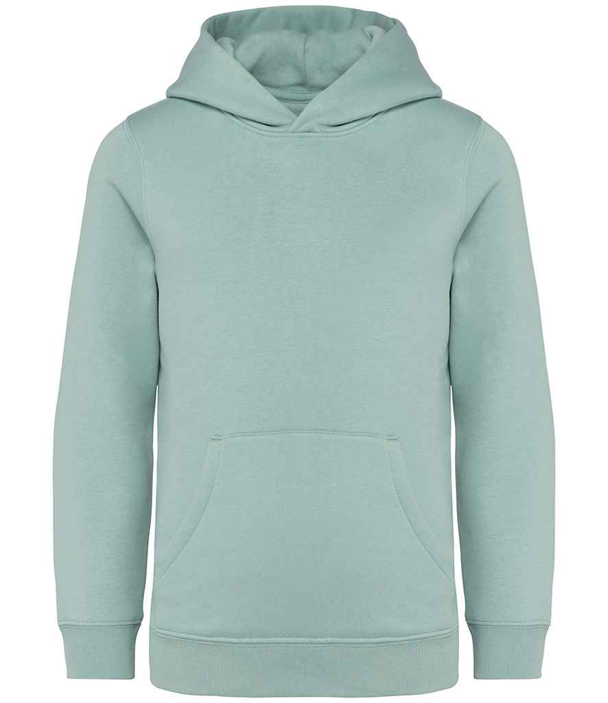native spirit native spirit kids hooded sweatshirt - jade green (ns404)