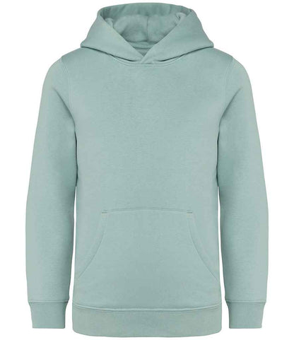 native spirit native spirit kids hooded sweatshirt - jade green (ns404)