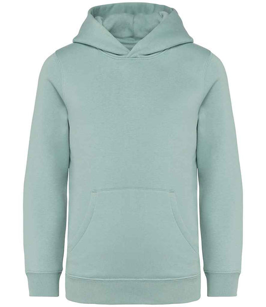 native spirit native spirit kids hooded sweatshirt - jade green (ns404)