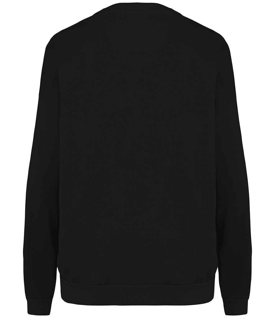 native spirit native spirit unisex terry 280 oversized sweatshirt - washed black (ns415)