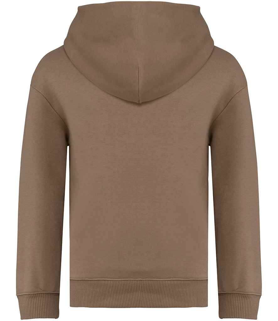 native spirit native spirit kids oversized hooded sweatshirt - driftwood (ns438)