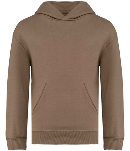 native spirit native spirit kids oversized hooded sweatshirt - driftwood (ns438)