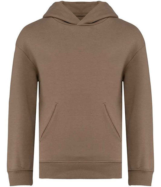 native spirit native spirit kids oversized hooded sweatshirt - driftwood (ns438)