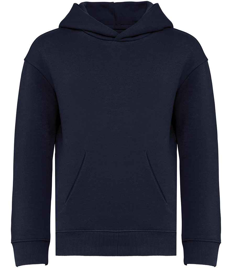 native spirit native spirit kids oversized hooded sweatshirt - navy (ns438)