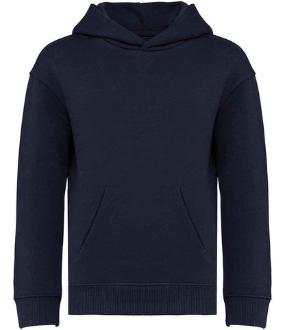 native spirit native spirit kids oversized hooded sweatshirt - navy (ns438)
