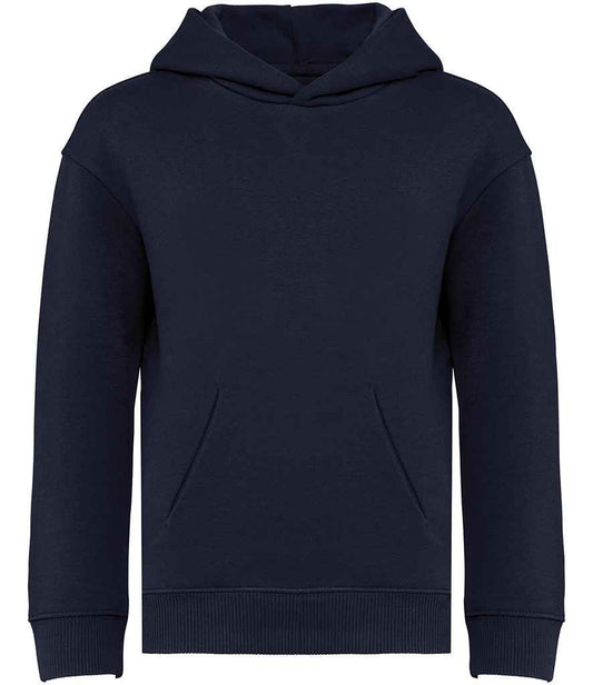 native spirit native spirit kids oversized hooded sweatshirt - navy (ns438)