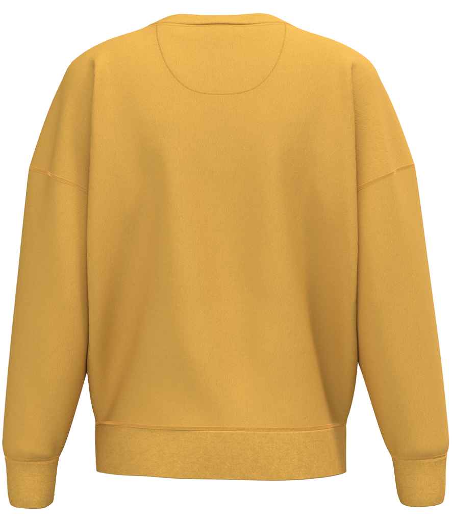 native spirit native spirit ladies crew neck sweatshirt - sun yellow (ns439)