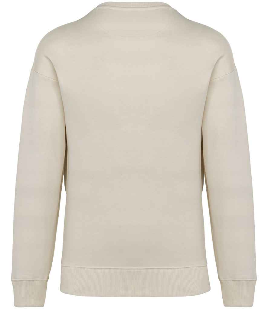 native spirit native spirit unisex oversized sweatshirt - ivory (ns440)