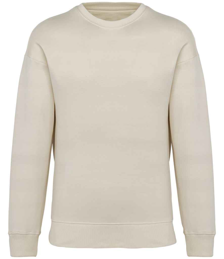 native spirit native spirit unisex oversized sweatshirt - ivory (ns440)