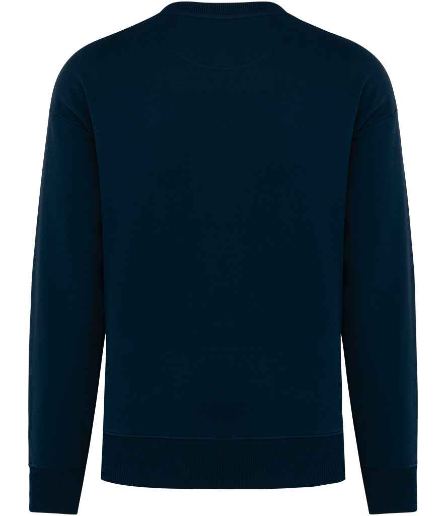 native spirit native spirit unisex oversized sweatshirt - navy (ns440)