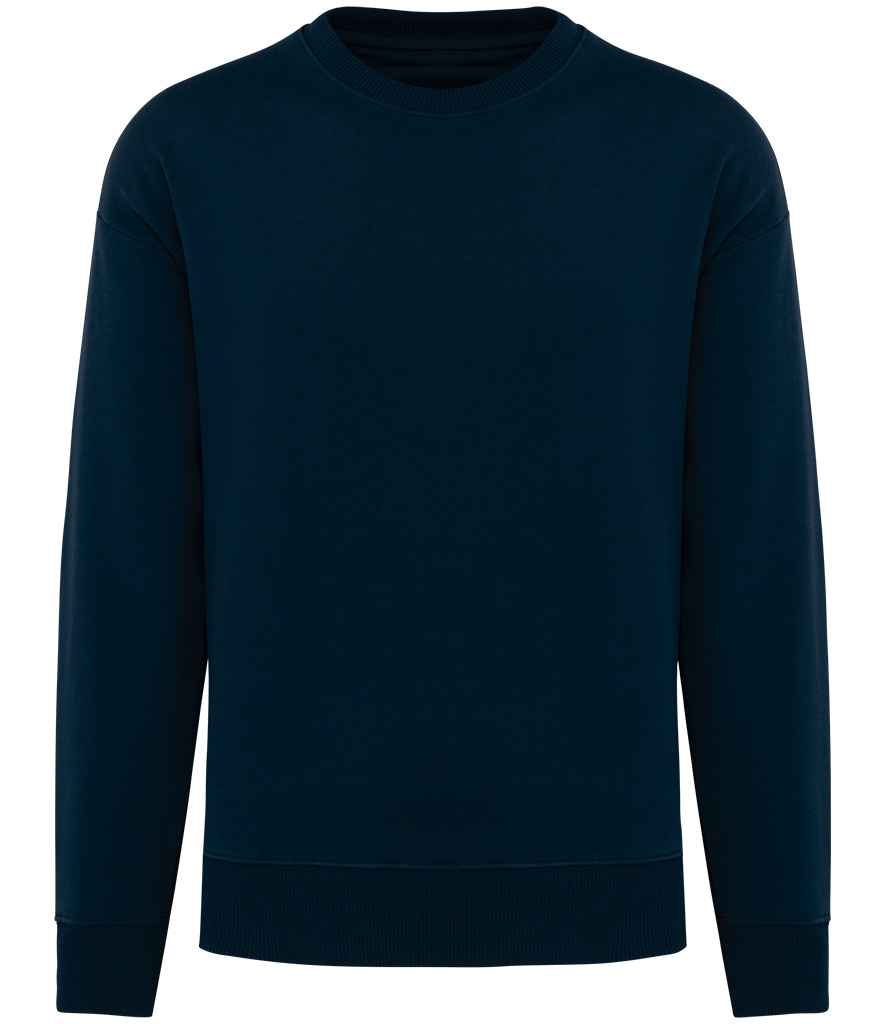 native spirit native spirit unisex oversized sweatshirt - navy (ns440)