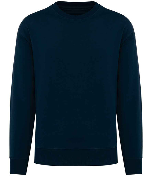 native spirit native spirit unisex oversized sweatshirt - navy (ns440)