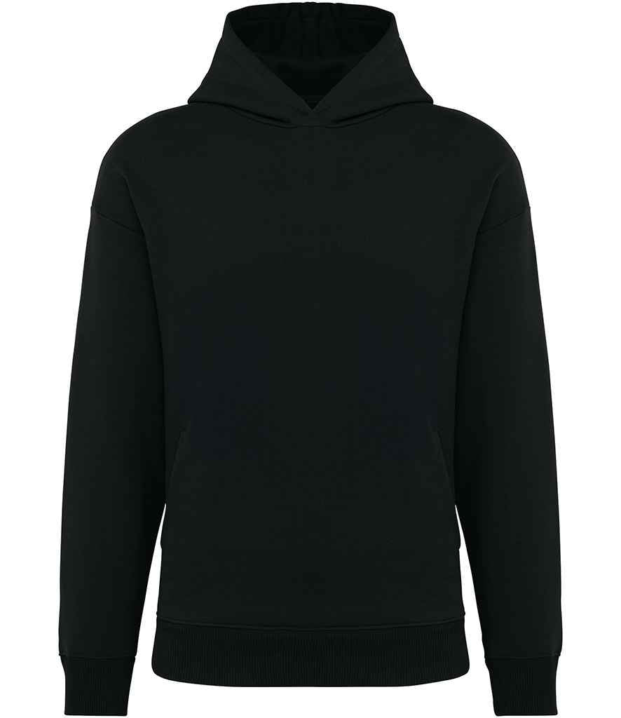 native spirit native spirit unisex oversized hooded sweatshirt - black (ns441)