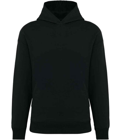 native spirit native spirit unisex oversized hooded sweatshirt - black (ns441)