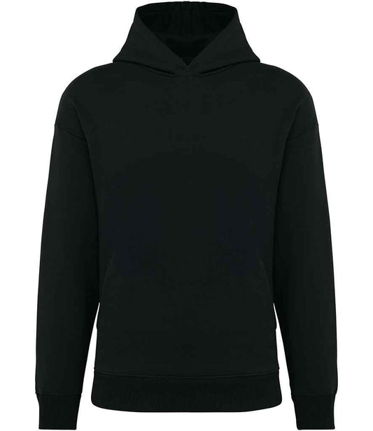 native spirit native spirit unisex oversized hooded sweatshirt - black (ns441)