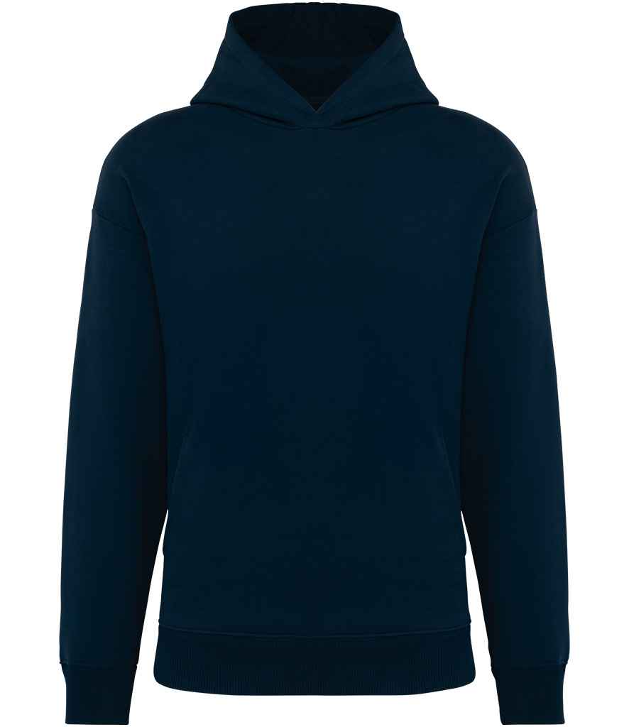 native spirit native spirit unisex oversized hooded sweatshirt - navy (ns441)