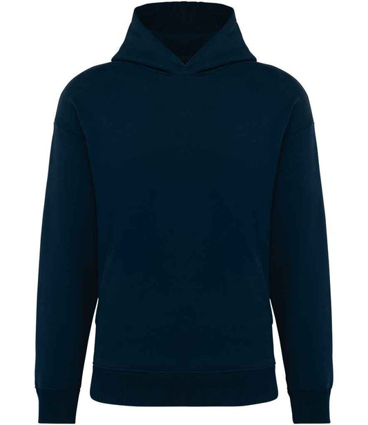 native spirit native spirit unisex oversized hooded sweatshirt - navy (ns441)