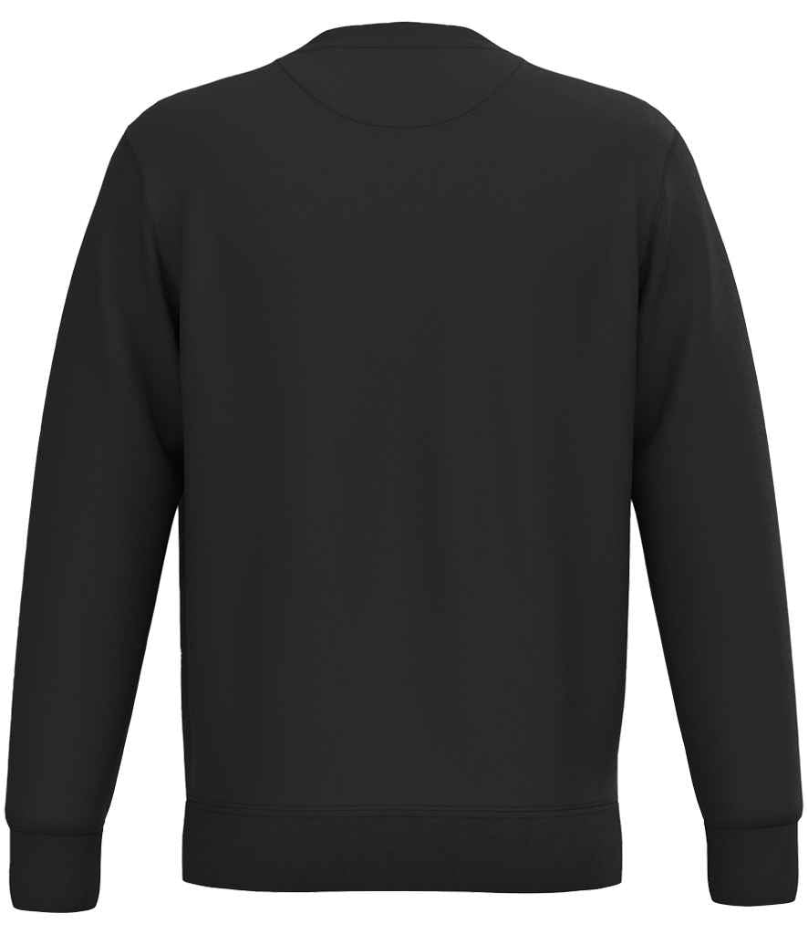 native spirit native spirit unisex crew neck sweatshirt - black (ns443)
