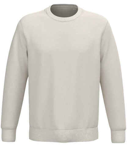 native spirit native spirit unisex crew neck sweatshirt - ivory (ns443)