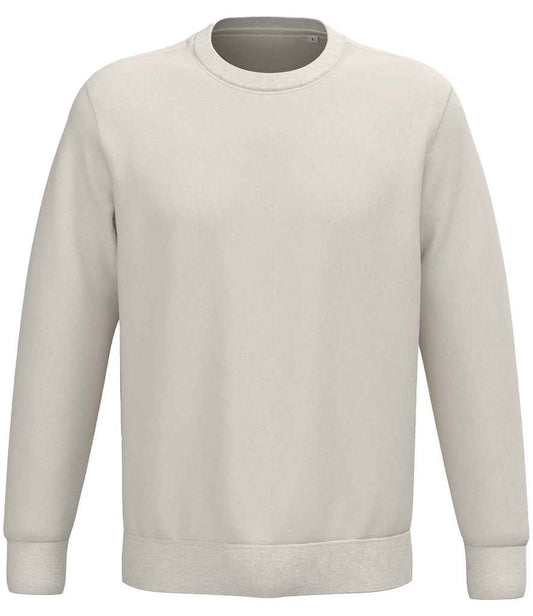 native spirit native spirit unisex crew neck sweatshirt - ivory (ns443)