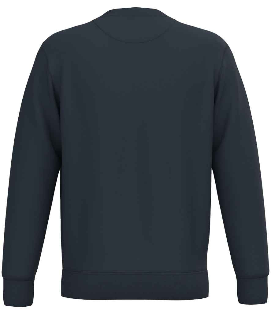 native spirit native spirit unisex crew neck sweatshirt - navy (ns443)