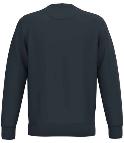 native spirit native spirit unisex crew neck sweatshirt - navy (ns443)