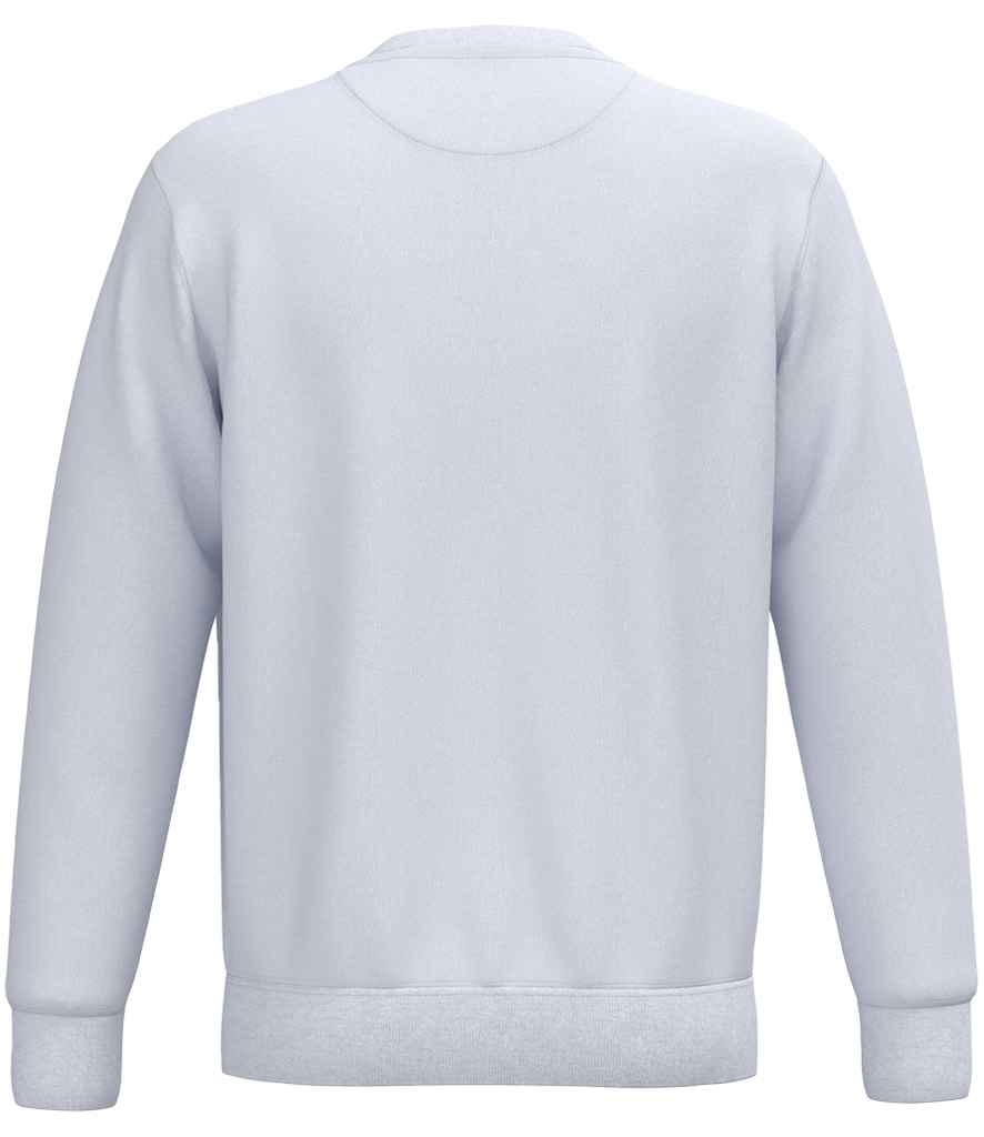 native spirit native spirit unisex crew neck sweatshirt - white (ns443)