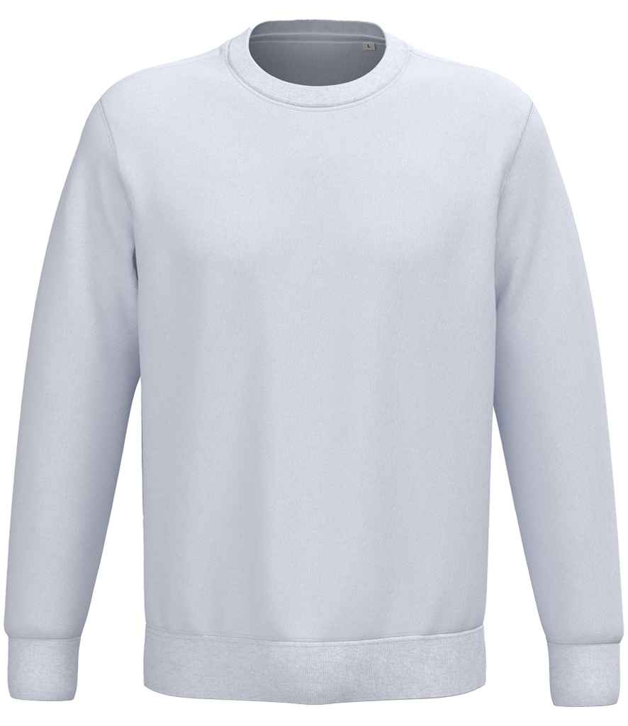 native spirit native spirit unisex crew neck sweatshirt - white (ns443)
