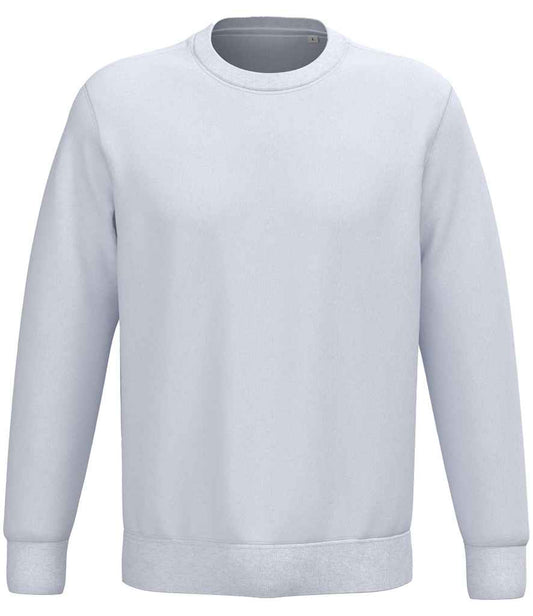 native spirit native spirit unisex crew neck sweatshirt - white (ns443)