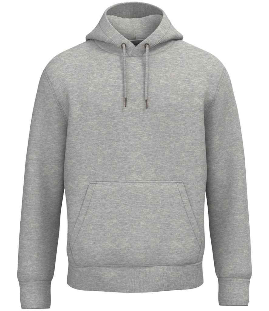native spirit native spirit unisex hooded sweatshirt - moon grey heather (ns444)