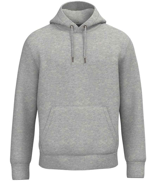 native spirit native spirit unisex hooded sweatshirt - moon grey heather (ns444)