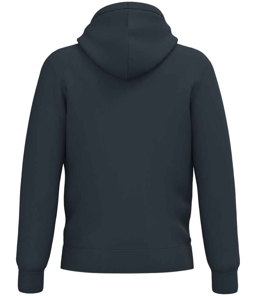 native spirit native spirit unisex sherpa lined full zip sweatshirt - navy (ns460)