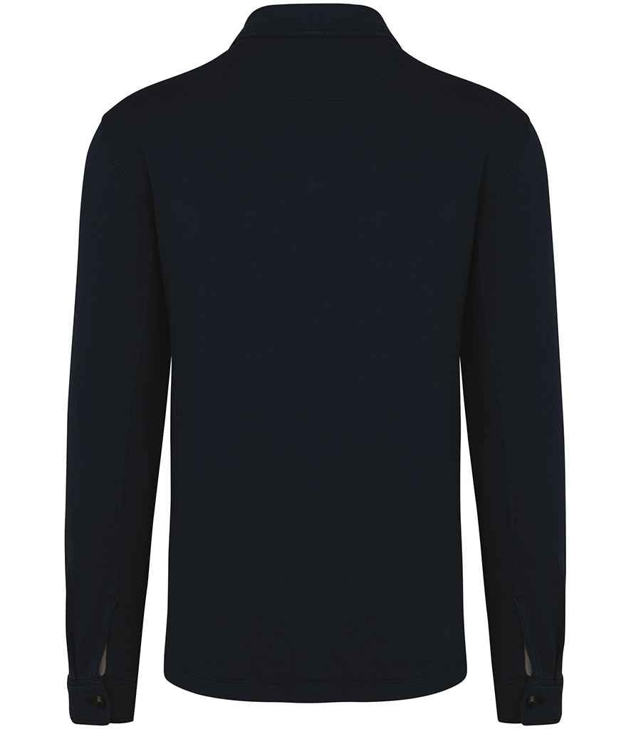 native spirit native spirit faded brushed fleece overshirt - washed navy (ns521)
