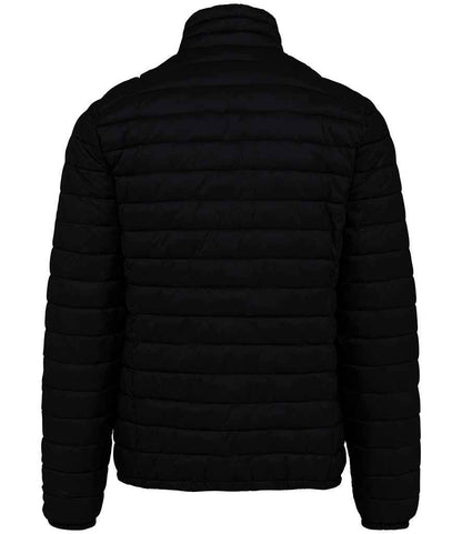 native spirit native spirit lightweight recycled padded jacket - black (ns6000)