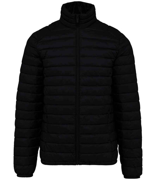 native spirit native spirit lightweight recycled padded jacket - black (ns6000)
