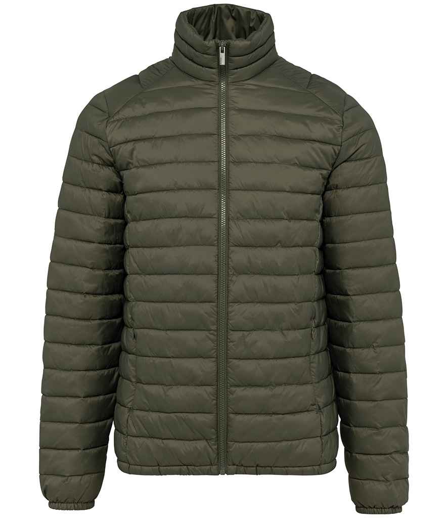 native spirit native spirit lightweight recycled padded jacket - organic khaki (ns6000)