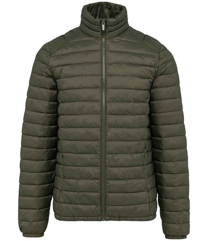 native spirit native spirit lightweight recycled padded jacket - organic khaki (ns6000)