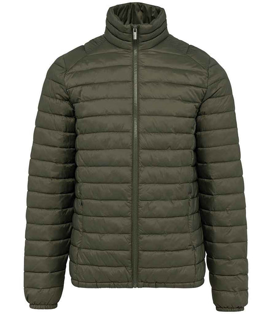 native spirit native spirit lightweight recycled padded jacket - organic khaki (ns6000)