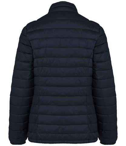 native spirit native spirit ladies lightweight recycled padded jacket - navy (ns6001)